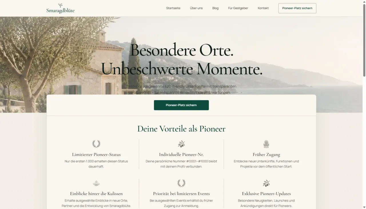Screenshot of Smaragdblüte